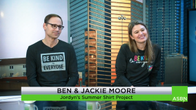 How This Small Business is Breaking Down Barriers For People with Special Needs – Ben & Jackie Moore Ben and Jackie Moore, along with their daughter Jordyn, who has autism, are breaking down barriers with their small business, Jordyn’s Summer Shirt Project