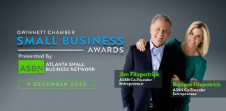 ASBN is the Presenting Sponsor for the upcoming Gwinnett Chamber Small Business Awards ASBN