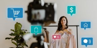 What is the value of influencer marketing for small businesses in 2023? Woman live streaming for influencer marketing campaign