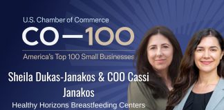 U.S. Chamber of Commerce CO-100 Honoree: Sheila Dukas-Janakos & COO Cassi Janakos