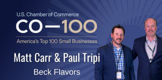 U.S. Chamber of Commerce CO-100 Honoree: Matt Carr & Paul Tiripi