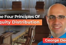 George Deeb’s four pillars of equity distribution for startups George Deeb, equity