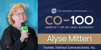 Alyse Mitten: U.S. Chamber of Commerce CO-100 Honoree