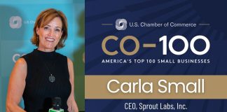 Carla Small:  U.S. Chamber of Commerce CO-100 Honoree