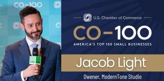 Jacob Light: U.S. Chamber of Commerce C0-100 Honoree