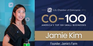 Jamie Kim: U.S. Chamber of Commerce C0-100 Honoree Jamie Kim, Jamie's Farm