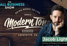 Jacob Light proves niche businesses can succeed in crowded markets Jacob Light, ModernTone Studios