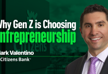 Why entrepreneurship is becoming the new norm for young adults — Mark Valentino | Citizens Bank Citizens Bank's Mark Valentino breaks down how young adults are redefining success with entrepreneurship, reshaping the future workforce.
