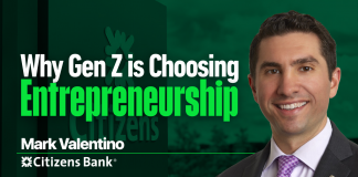 Why entrepreneurship is becoming the new norm for young adults — Mark Valentino | Citizens Bank Citizens Bank's Mark Valentino breaks down how young adults are redefining success with entrepreneurship, reshaping the future workforce.