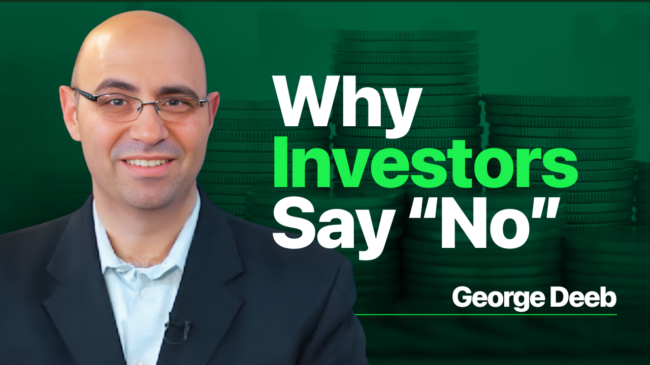 George Deeb breaks down the investor playbook for startup capital