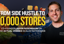 How disciplined focus and strategy fueled Actual Veggies’ national expansion From Side Hustle to 10,000 Stores - Co-Founder Jason Rosenbaum on how Actual Veggies scaled nationwide.