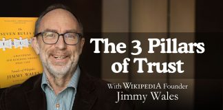 Wikipedia founder Jimmy Wales on the pillars of organizational trust Wikipedia Founder and Author Jimmy Wales