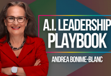 Navigating through the AI revolution with Andrea Bonime-Blanc AI Leadership Playbook - Andrea Bonime-Blanc